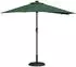vidaXL Gartenparasol 294 x 150 x 223 cm Stoff Grün (42003260)