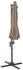 Svita Alu Schirm Taupe braun Polyester (90542)