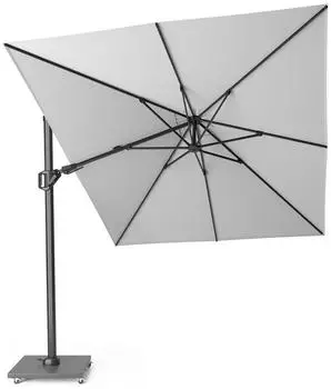 Natur24 Cartagena T2 350 x 260 x 246 cm inkl. Granitplatte Polyester Wei&szlig;