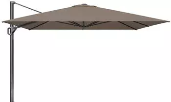 Natur24 Cartagena Telescope T1 350x350x258 cm inkl. Granitplatte Braun