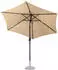 Dema Alu-Sonnenschirm mit Solar-LED-Licht 270 cm Triest beige