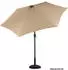 Dema Alu-Sonnenschirm mit Solar-LED-Licht 270 cm Triest beige