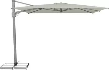 Suncomfort Sunflex 300x300cm hellgrau