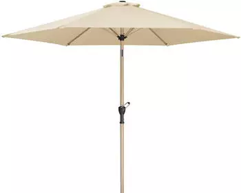 Schneider Schneider Cordoba natur 270 cm &Oslash; rund 689-02
