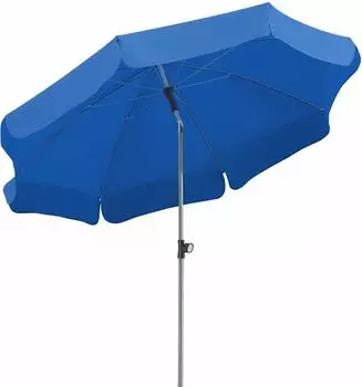 Schneider Locarno Mittelstockschirm &Oslash;200cm Polyester Royalblau UV50+