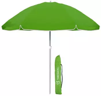 Marbueno Summer Sonnenschirm Strand, Grün, 220cm (10096V)