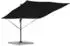 vidaXL Freischwingender Roma Parasol 286x285x265 cm Schwarz (42003339)