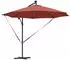 vidaXL Auskragender Bananenschirm Terrakotta 294 x 294 x 248 cm (42003390)