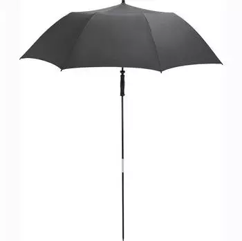 Fare Strand-Sonnenschirm Travelmate Camper Lichtschutzfaktor UPF 50+ Koffertauglich Regenfest Fiberglas 725g Farbe:Grau