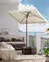 Songmics Sonnenschirm 230x150cm UPF 50+ knickbar höhenverstellbar
