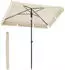 Songmics Sonnenschirm 230x150cm UPF 50+ knickbar höhenverstellbar
