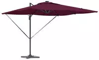 vidaXL Sonnenschirm Bordeauxrot 286 x 284 x 270 cm