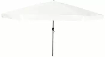 vidaXL Garten-Schirm &oslash;395x245 cm Sand/Wei&szlig; (42003636)