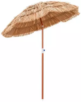 Costway Hawaii-Strohschirm beige ZB33256 (NP11034)
