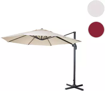 Mendler Gastronomie-Schirm HWC-A96 rund Ø 3,5m creme (138547)