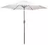Greemotion Sonnenschirm rund beige neigbar Ø 270,0 cm