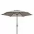 Greemotion Sonnenschirm rund beige neigbar Ø 270,0 cm