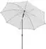 Doppler MyZone Ø 200 cm Blockstreifen anthrazit