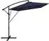 ML-Design Ampelschirm Ø330cm Marineblau Aluminium, UV50+, 360° Drehbar (490018130)