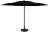 vidaXL Garten-Sonnenschirm 200 x 300 cm Polyester Rechtwinklig Schwarz (42036209)
