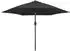 furnicato Sonnenschirm mit Metall-Mast 300 cm Anthrazit (800001474348)