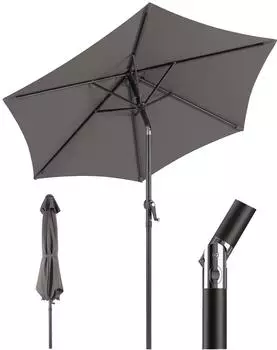Sekey Sonnenschirm rund 200cm, knickbar, UV50+ (UB404)