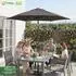Sekey Sonnenschirm rund 200cm, knickbar, UV50+ (UB404)
