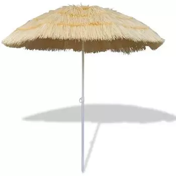 furnicato Strandschirm Hawaii-Stil Kippbar (800001474470)