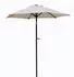 Gardissimo New Sunny Sonnenschirm rund Ø180cm, UV-Schutz 50+, natur