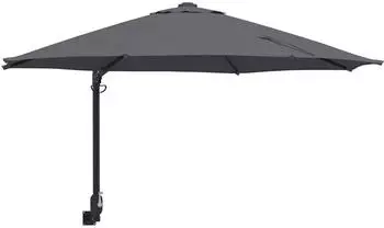vidaXL Garten-Sonnenschirm Anthrazit 248 x 248 x 148 cm (42003229)