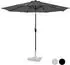VONROC Recanati Sonnenschirm rund, neigbar, Ø300cm, grau (GP503XX_GREY)