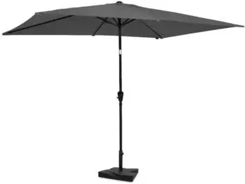 VONROC Rapallo Ampelschirm 200x300cm, neigbar UPF50+, Grau (GP507XX_GREY_C2)