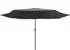 furnicato Sonnenschirm mit Metall-Mast 390 cm Anthrazit