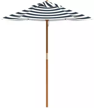 vidaXL Sonnenschirm f&uuml;r Kinder mit Holzmast &Oslash;120x140cm (4008990)