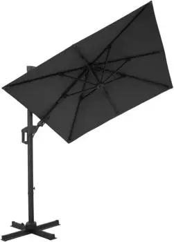 Gardissimo David Ampelschirm 210x210cm, UV50+, anthrazit