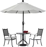Sonnenschirm 230 Cm Strandschirm Upf 50+ Wasser- Und Winddicht Stabil