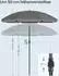 Songmics Sonnenschirm Ø160cm knickbar UPF 50+