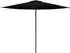 vidaXL Gartensonnenschirm rechteckig 300x300cm Polyester schwarz