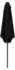 vidaXL Gartensonnenschirm rechteckig 300x300cm Polyester schwarz