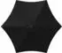 vidaXL Gartensonnenschirm rechteckig 300x300cm Polyester schwarz