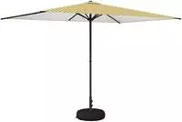 vidaXL Garten-Schirm mit Fu&szlig; 200 x 300 cm Polyester Rechtwinklig