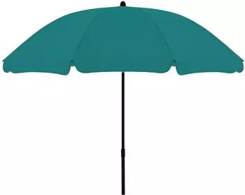 DERBY Sonnenschirm rund Ø 160cm, UV-Schutz, türkis