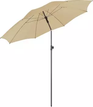 Fare Sonnenschirm L rund Ø200cm, neigbar, UPF 50+, natur (8205)