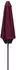 vidaXL Gartensonnenschirm 230x230cm Polyester, rechteckig, rot (42036181)