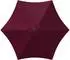 vidaXL Gartensonnenschirm 230x230cm Polyester, rechteckig, rot (42036181)