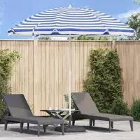 vidaXL Gartensonnenschirm 263 x 263 x 272 cm 170T Polyester