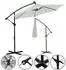 Mucola Ampelschirm mit LED Ø 300cm, beige (50005040)