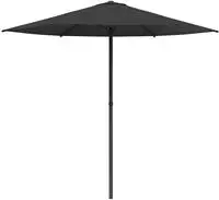 vidaXL Gartensonnenschirm Rechteckig 2,3 x 2,3 m Polyester Anthrazit