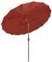 Zuiver Sonnenschirm Sunshine Ø250cm mit Ständer, marsala (Sunshine)