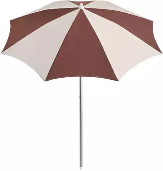 HAY Terrazza achteckig Ø200 cm (AF578-F621) off-white/burgundy